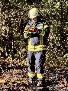 Bild: Vegetationsbrand zwischen Dirmingen und Berschweiler