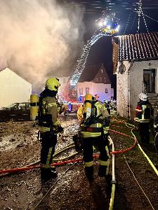 Bild: Wohnhausbrand in Dirmingen