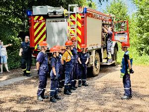 Bild: Jahreshauptübung der Jugendfeuerwehr