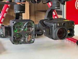 Bild: Neue Drohne bei der Feuerwehr Eppelborn im Einsatz