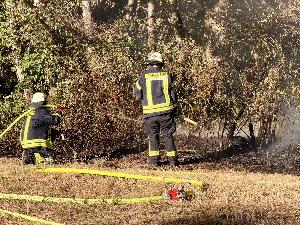 Bild: Vegetationsbrand zwischen Dirmingen und Berschweiler