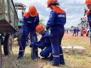 Bild: Jahreshauptübung der Kinder- und Jugendfeuerwehr Feuerwehr Eppelborn
