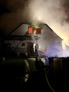Bild: Wohnhausbrand in Dirmingen