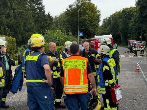 Bild: Dachstuhlbrand in der Illtalstraße
