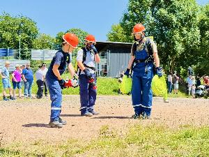 Bild: Jahreshauptübung der Jugendfeuerwehr