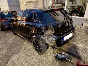 Bild: Verkehrsunfall in der Rathausstraße