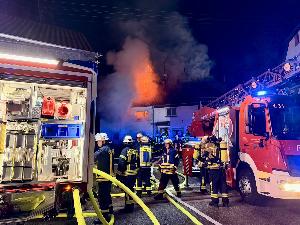 Bild: Wohnhausbrand in Dirmingen