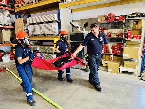 Bild: Jahreshauptübung der Jugendfeuerwehr