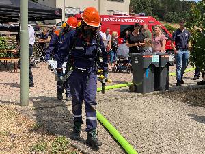 Bild: Jahreshauptübung der Kinder- und Jugendfeuerwehr Feuerwehr Eppelborn