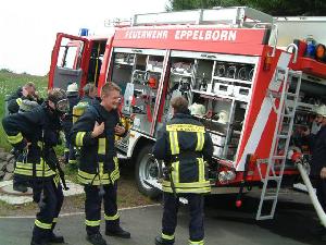 Bild: Ausrüsten mit Atemschutz