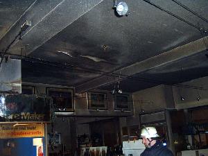 Bild: Vor allem durch die große Hitze und Rauch wurde ein Großteil der Einrichtung zerstört