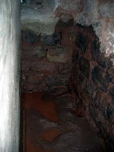 Bild: Wasserrohrbruch in der Heusweilerstraße