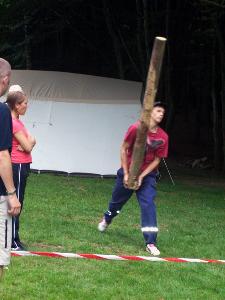 Bild: Spiele sorgten für Kurzweil im Jugendfeuerwehrzeltlager in Gronig