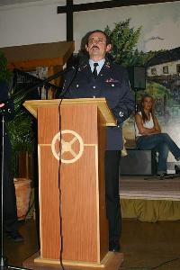 Bild: Wehrführer Hermann-Josef Recktenwald lobte die Arbeit der Feuerwehr im Löschbezirk Dirmingen (Foto: Heike Blum)