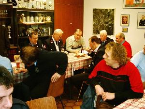 Bild: Interessierte Alterswehrkameraden des LB Dirmingen