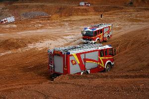 Bild: Verschiedene Fahrzeuge standen des Teilnehmern des Fahrertrainings zur Verfügung