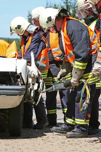 Bild: Abtrennen der Fahrertür