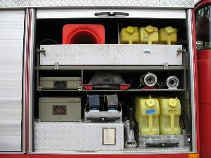 Bild: LF 16 TS im Löschbezirk Bubach-Calmesweiler (Geräteraum G2)