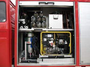 Bild: HLF 8/12 im Löschbezirk Bubach-Calmesweiler (Geräteraum G1)