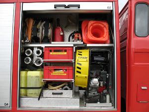 Bild: HLF 8/12 im Löschbezirk Bubach-Calmesweiler (Geräteraum G2)