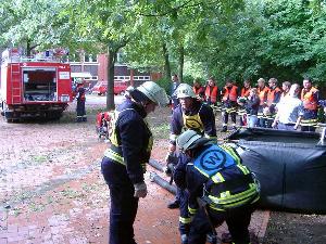 Bild: Aufbau der Saugleitung