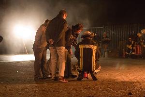 Bild: Ausgebildete wurden die Pflegekräfte und Kindergärtnerinnen von erfahrenen Feuerwehrmännern