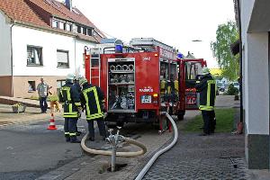 Bild: Einsatzort war der Keller einer Bäckerei im Ortsteil Hierscheid