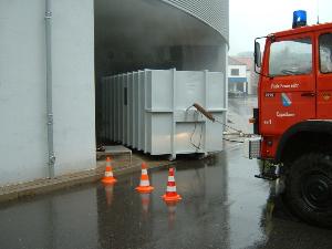 Bild: Einsatz für die Seilwinde des Rüstwagen