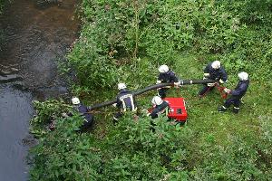 Bild: Wasserentnahme aus der Ill