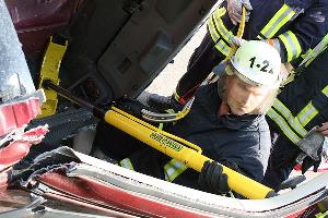 Bild: Rettungszylinder im Einsatz