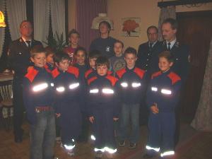 Bild: Die Mitglieder der Jugendfeuerwehr Dirmingen.