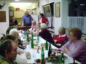 Bild: Eine gelungene Weihnachtsfeier.