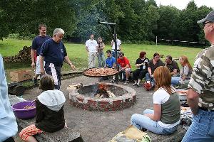 Bild: Grillparty am Elternabend