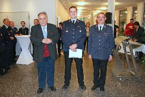 Bild: Befördert zum Hauptlöschmeister: Dr. Frank Schwan