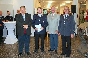 Bild: Befördert zum Brandmeister: Alois Brill