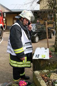 Bild: Die Atemschutzüberwachung kontrolliert die Einsatzzeiten und Atemluftvorräte der eingesetzten Trupps