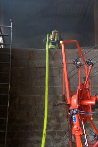 Bild: Brandbekämpfung im Innenangriff