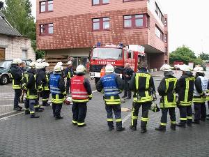 Bild: Übungsnachbesprechung.