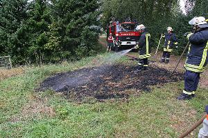 Bild: Ablöschen der Glutreste