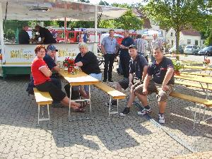 Bild: Kameraden aus Finsterwalde (Foto: Hans-Werner Guthörl)