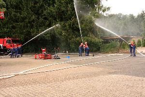 Bild: Übung der Jugendfeuerwehr (Foto: Heike Blum )
