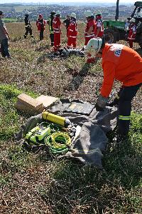 Bild: Geräteablage zur technischen Hilfeleistung