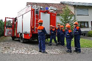 Bild: Auch die Jüngsten waren mit Eifer bei der Sache