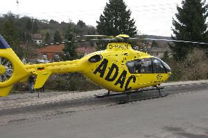 Bild: Auch der Rettungshubschrauber war im Einsatz