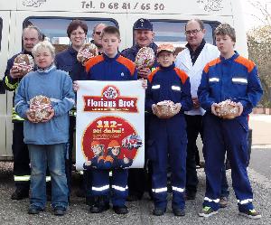 Bild: Von jedem verkauften Brot kommen 0,40€ der Jugendarbeit zu Gute