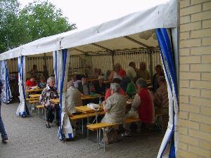 Bild: Besucher der "Tage der offenen Tür" im LBZ Bubach - Calmesweiler.