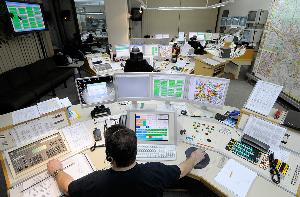 Bild: Arbeitsplatz in der bisherigen Haupteinsatzzentrale (HEZ) der Saarbrücker Berufsfeuerwehr (Foto: Feuerwehr Saarbrücken)