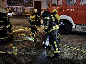 Bild: Zimmerbrand in der Kirchenstraße