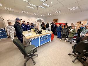 Bild: Besuch der Jugendfeuerwehr Gersheim in Eppelborn