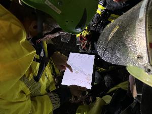 Bild: Umgestürzter Baum in der Kossmannstraße
